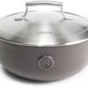 Saveur Selects Hapjespan Voyage - Rabbit Grey - ø 25 Cm / 3.3 Liter - Geëmailleerde Anti-aanbaklaag -Huis Keuken 1 1 10
