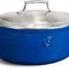 Saveur Selects Braadpan Ovaal Voyage - Classic Blue - ø 30 Cm - Geëmailleerde Anti-aanbaklaag