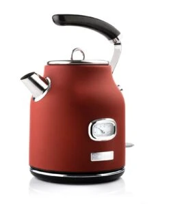 Westinghouse Waterkoker Retro Collections - 2200 W - Cranberry Red - 1.7 Liter - WKWKH148RD