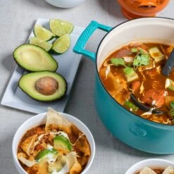 Saveur Selects Braadpan Voyage - Saveur Blue - ø 25 Cm / 4.7 Liter - Geëmailleerde Anti-aanbaklaag -Huis Keuken 1 4 17