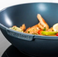 Westinghouse Pannenset Performance - Blauw - 8 Pannen - Complete Pannenset - Inductie En Alle Andere Warmtebronnen -Huis Keuken 1200x1187