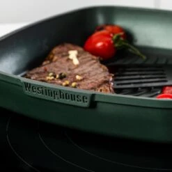 Westinghouse Pannenset Performance (Wokpan + Grillpan) ø 28 Cm - Groen - Inductie En Alle Andere Warmtebronnen -Huis Keuken 1200x1200 40