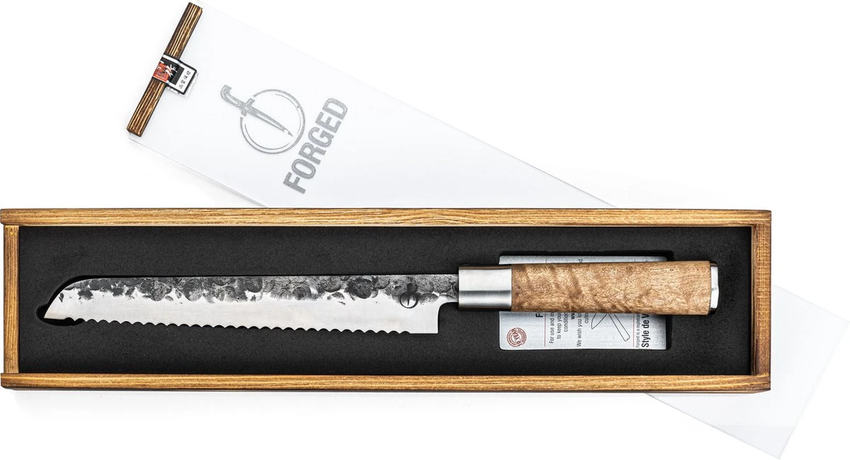 Forged Broodmes VG10 20.5 Cm 5 Forged Broodmes VG10 20.5 Cm - Afbeelding 3