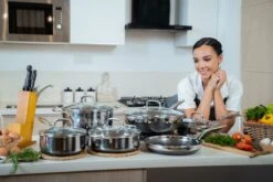 Westinghouse Pannenset Black Signature (Koekenpan + Steelpan) ø 20cm - Inductie En Alle Andere Warmtebronnen -Huis Keuken 1200x800 12