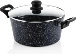 Westinghouse Kookpannenset Black Marble - ø 24 En 28 Cm - Inductie En Alle Andere Warmtebronnen -Huis Keuken 1200x862