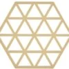 Zone Denmark Pannenonderzetter Triangles - Warm Sand - 16 X 14 Cm