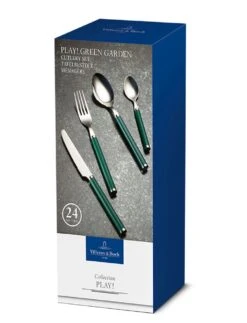Villeroy & Boch Bestekset Play! - Green Garden - 24 Delig / 6 Personen 11 Villeroy & Boch Bestekset Play! - Green Garden - 24 Delig / 6 Personen -Huis Keuken 1263329033 4003686305137 02