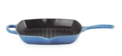 Le Creuset Grillpan Signature - Azure - 26 X 26 Cm - Geëmailleerde Anti-aanbaklaag -Huis Keuken 20183262200422 alt1