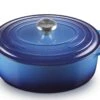Le Creuset Braadpan Signature - Ovaal - Azure - ø 31 Cm / 6.3 Liter