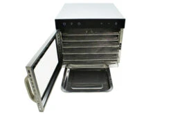 Wartmann Voedseldroger - 6 Laags - Zilver - WM-2206 DH -Huis Keuken 270236.IN04