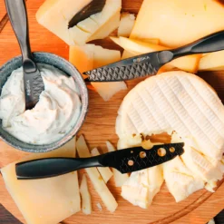 Boska Kaasmessenset Mini Monaco+ Zwart -Huis Keuken 307088 BOSKACheeseKnifeSetMiniMonaco Black 9 2400x