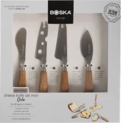 Boska Kaasmessenset Mini Oslo -Huis Keuken 320218 cheese knife set mini oslo