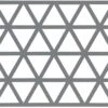 Zone Denmark Pannenonderzetter Triangles - Cool Grey - 24 X 14 Cm -Huis Keuken 330312 high