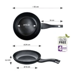 Berndes Koekenpan B.Green - ø 24 Cm - Standaard Anti-aanbaklaag -Huis Keuken 34987 Product 1920x19205B15D