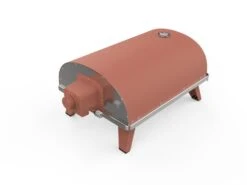 ZiiPa Pizza Oven Piana - Gasmodel - Met Thermometer - Terracotta - Voor ø 30 Cm Pizza's - Roterende Pizzasteen -Huis Keuken 3760316020457 3760316020457 visuel produit 4 3760316020457 b4
