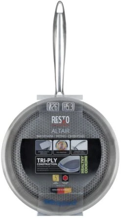 Resto Kitchenware Koekenpan Altair - ø 26 Cm - Standaard Anti-aanbaklaag -Huis Keuken 4260403577196