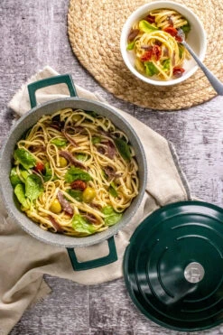 MasterClass Braadpan - Hunter Green - ø 20 Cm / 2.5 Liter - Standaard Anti-aanbaklaag -Huis Keuken 5057982080273 2