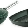 Westinghouse Pannenset Performance (Wokpan + Grillpan) ø 28 Cm - Groen - Inductie En Alle Andere Warmtebronnen -Huis Keuken 550x193