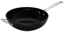 Le Creuset Wokpan Met Steel - Les Forgées TNS - ø 30 Cm / 4.7 Liter - Standaard Anti-aanbaklaag