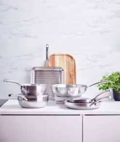 BK Grillpan Superior Tri-Ply - 28 X 28 Cm - Zonder Anti-aanbaklaag -Huis Keuken 62118dd31368e69ff2d0035c776483d26ddefbd9 BK SUPTR ESH 3PLY 6 7 pc Set 1