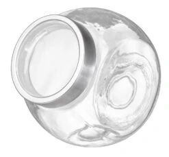 Sareva Voorraadpot / Snoeppot - Glas / RVS Deksel - 2.2 Liter -Huis Keuken 7061118446343 1 1