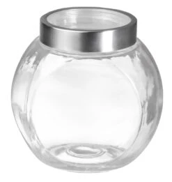 Sareva Voorraadpot / Snoeppot - Glas / RVS Deksel - 2.2 Liter -Huis Keuken 7061118446343 3 1