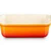 Le Creuset Ovenschaal Heritage - Oranjerood - 19 X 14 Cm / 1.1 Liter -Huis Keuken 71102190900001