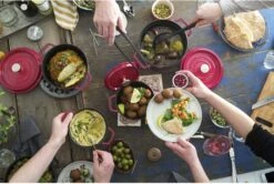 Staub Braadpan / Cocotte - Kersenrood - ø 22 Cm / 2.6 Liter -Huis Keuken 750036246