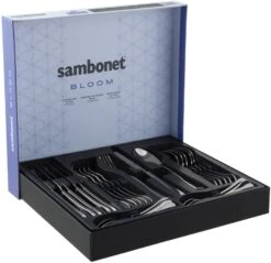 Sambonet Bestekset Bloom - RVS - Monoblock - 24 Delig / 6 Personen -Huis Keuken 8014808487606 6
