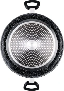 Westinghouse Kookpannenset Black Marble - ø 24 En 28 Cm - Inductie En Alle Andere Warmtebronnen -Huis Keuken 854x1200