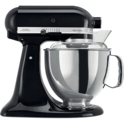 KitchenAid Keukenmachine Artisan - Kantelbare Kop - Onyx Zwart - 4.8 Liter - 5KSM175PSEOB