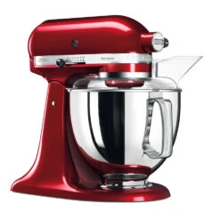 KitchenAid Keukenmachine Artisan - Kantelbare Kop - Appelrood - 4.8 Liter - 5KSM175PSEAC 10 KitchenAid Keukenmachine Artisan - Kantelbare Kop - Appelrood - 4.8 Liter - 5KSM175PSEAC -Huis Keuken 8597015012305B15D 4