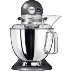KitchenAid Keukenmachine Artisan - Kantelbare Kop - Tingrijs - 4.8 Liter - 5KSM175PSEMS -Huis Keuken 8597015014005B15D 2