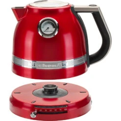 KitchenAid Waterkoker Artisan - Temperatuurregeling - Appelrood - 1.5 Liter - 5KEK1522ECA -Huis Keuken 8597800012305B15D