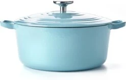 BK Braadpan Bourgogne - Aqua Blue - ø 28 Cm / 6.7 Liter -Huis Keuken 8718311317527 1