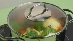 Sareva Stoommandje - RVS - Verstelbaar Van ø 17 - 27 Cm -Huis Keuken 8720364454647