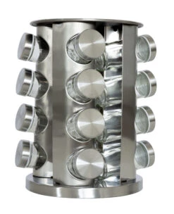 Blackwell Kruidenrek / Kruidencarrousel - Inclusief 16 Kruidenpotjes - RVS -Huis Keuken 8720364455538 1 1