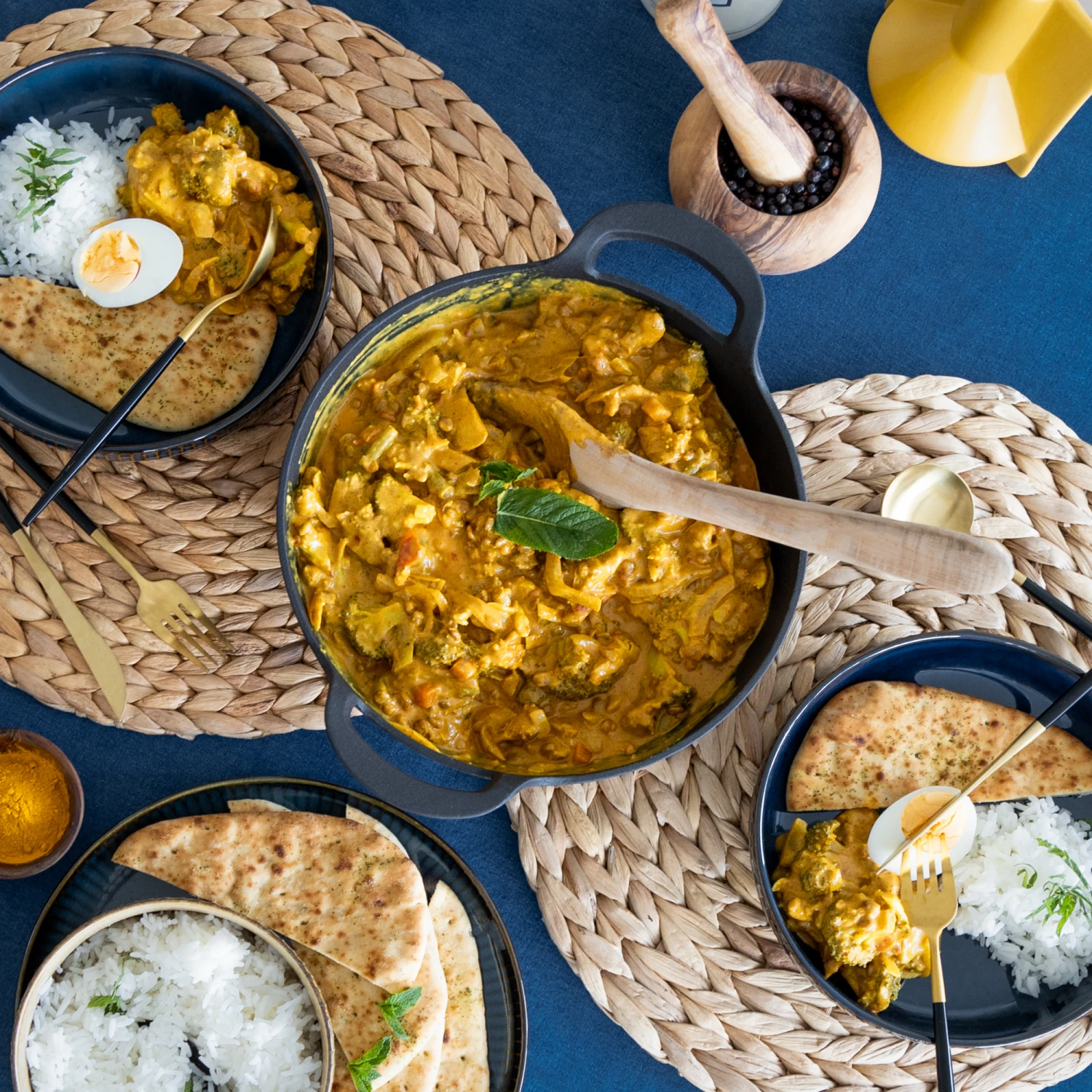 Blackwell Balti Dish - Gietijzer - Zwart - ø 25 Cm / 2.7 Liter 3 Blackwell Balti Dish - Gietijzer - Zwart - ø 25 Cm / 2.7 Liter - Afbeelding 2