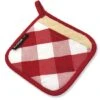 KOOK Pannenlap Ruit Rood 21 X 21 Cm -Huis Keuken 9200000031942241
