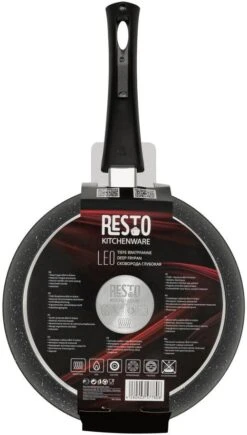 Resto Kitchenware Koekenpan Leo - ø 24 Cm - Standaard Anti-aanbaklaag -Huis Keuken 93040.4260403577806.ver100