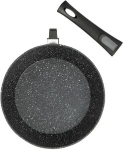 Resto Kitchenware Koekenpan Leo - ø 24 Cm - Standaard Anti-aanbaklaag -Huis Keuken 93040.4260403577806.ver80