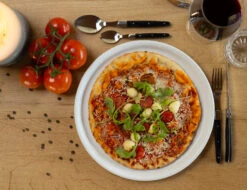 Jay Hill Pizzaborden Speckle White - ø 32 Cm - 4 Stuks -Huis Keuken AR7A5892