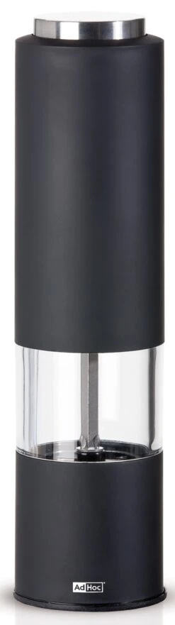 AdHoc Peper- Of Zoutmolen Elektrisch Tropica Zwart
