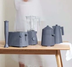 Alessi Filter-koffiezetapparaat Plissé - 1.5 Liter - Grijs - Michele De Lucchi - MDL14 G -Huis Keuken Alessi Plisse Grijs 5