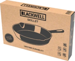 Blackwell Koekenpan - Gietijzer - ø 20 Cm - Zonder Anti-aanbaklaag -Huis Keuken Box20 Package New