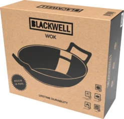 Blackwell Wokpan / Wadjan - Gietijzer - ø 32 Cm - Zonder Anti-aanbaklaag -Huis Keuken Box32 Package New