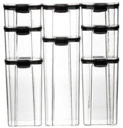 Sareva Voorraadpotten Set - Kunststof - 8 Delige Set -Huis Keuken COOK3048 Edit