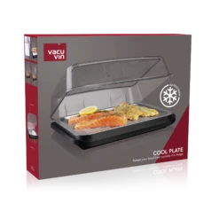 Vacu Vin Koelhoudplaat Active Cool Plate - Zwart -Huis Keuken CoolPlate Packshot VV9