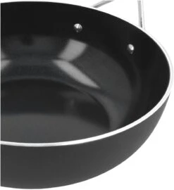 Demeyere Wokpan Alu Plus 3 - Ceraforce - ø 28 Cm - Keramische Anti-aanbaklaag -Huis Keuken Demeyere Wokpan Alu Plus 3 750057283