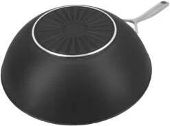 Demeyere Wokpan Alu Pro 5 - Ceraforce - ø 30 Cm - Keramische Anti-aanbaklaag -Huis Keuken Demeyere Wokpan Alu Pro 5 000024356